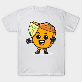 kawaii Taco T-Shirt cute potatofood funny T-Shirt